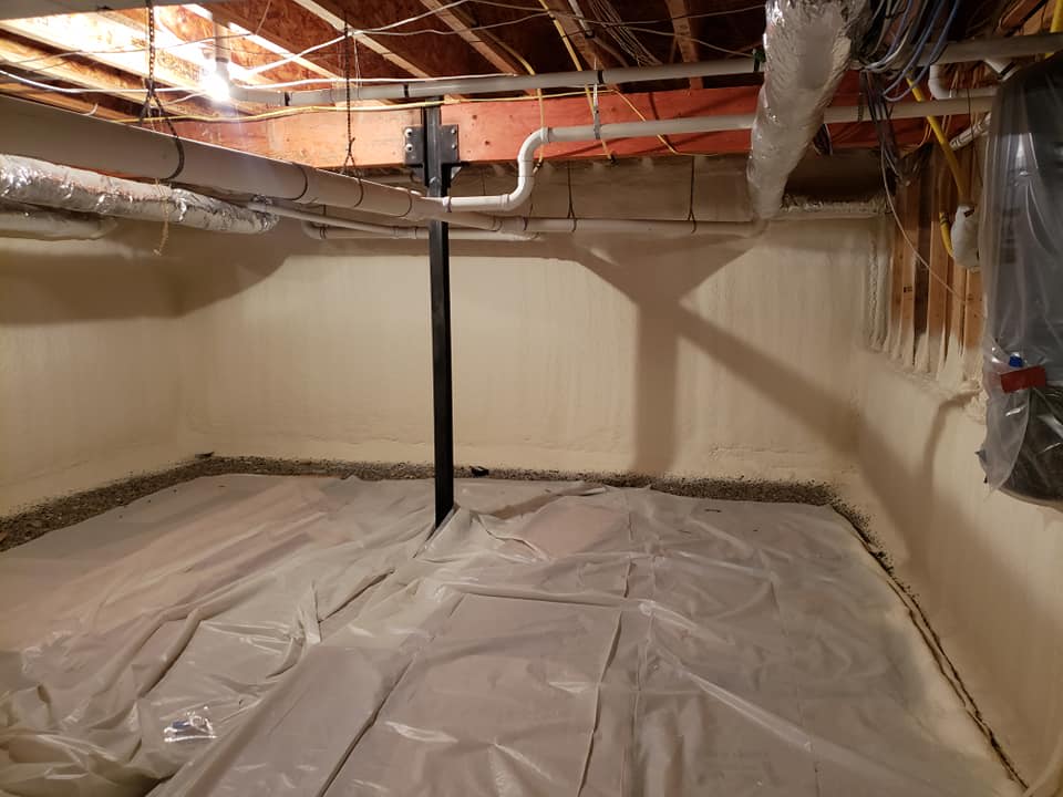 Crawl Space Insulation Removal